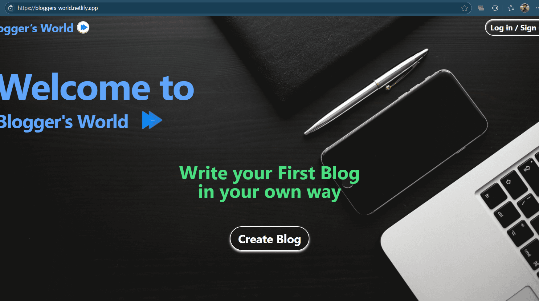 Blogger's Site